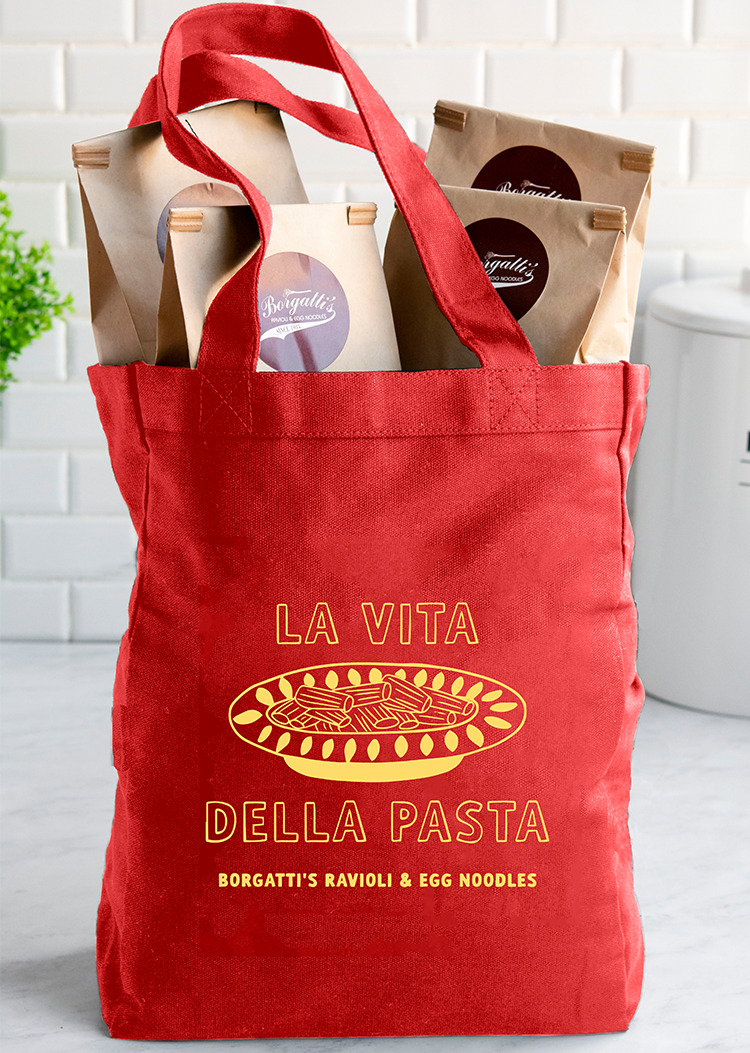 Pasta Packed Tote