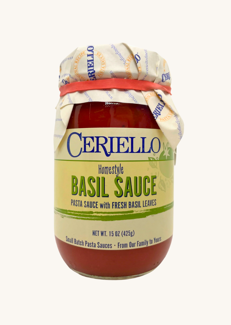 ​​Ceriello Homemade Basil Sauce 15 oz