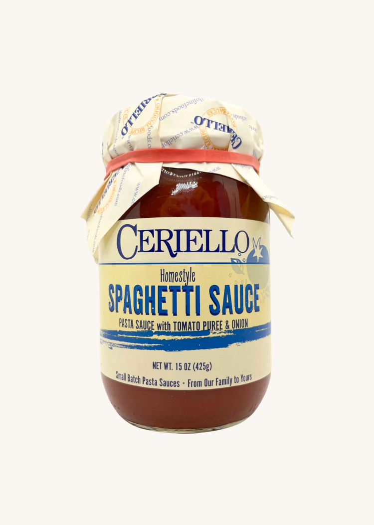 Ceriello Homemade Spaghetti Sauce 15 oz