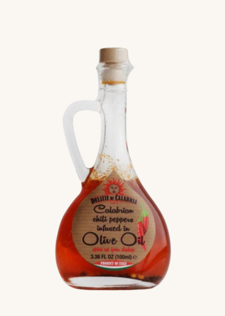 Delizie Di Calabria Extra Virgin Olive Oil Infused with Calabrian Chili Peppers