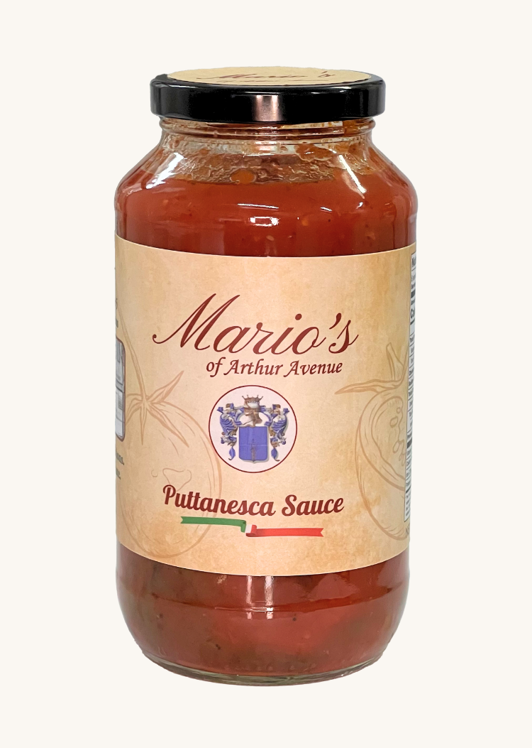 Mario's of Arthur Avenue Puttanesca Sauce 24 oz