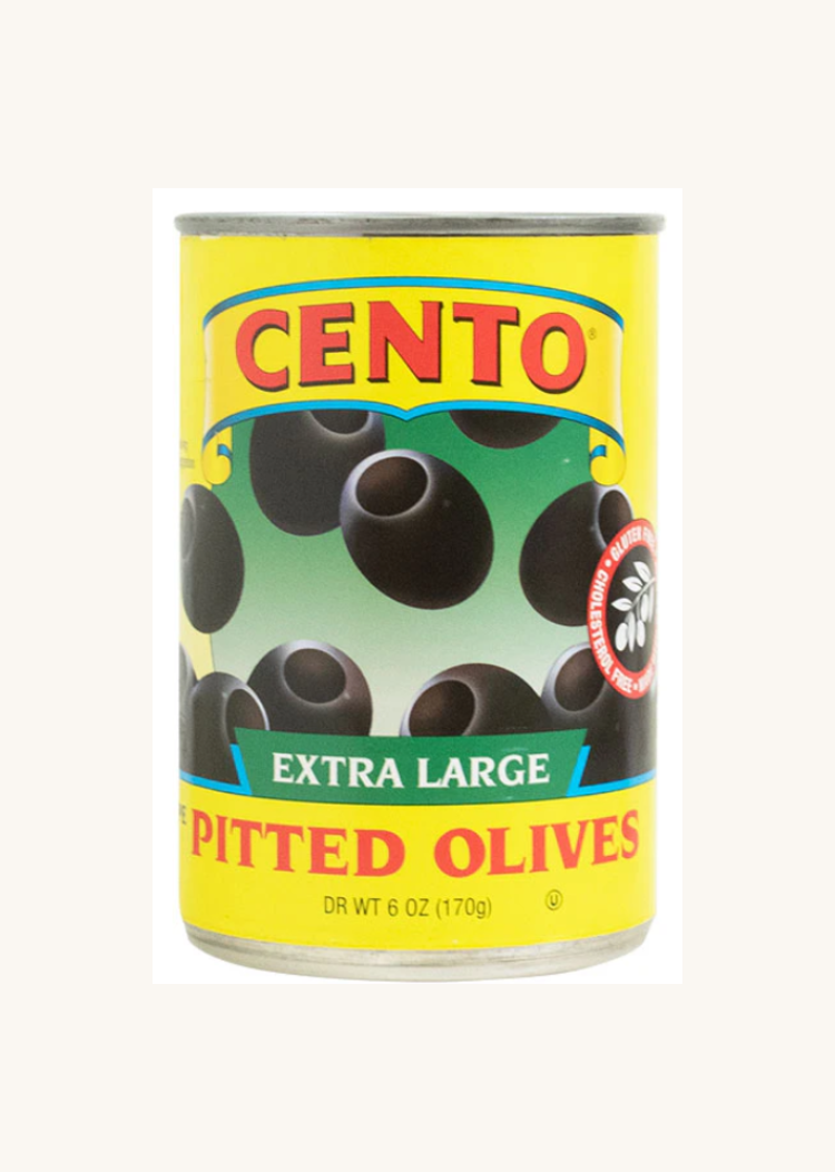 Cento Extra Large Pitted Olives 6 oz