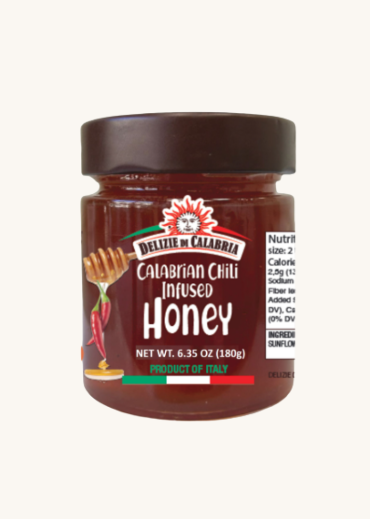 Delizie Di Calabria Calabrian Chili Infused Honey 6.7 oz