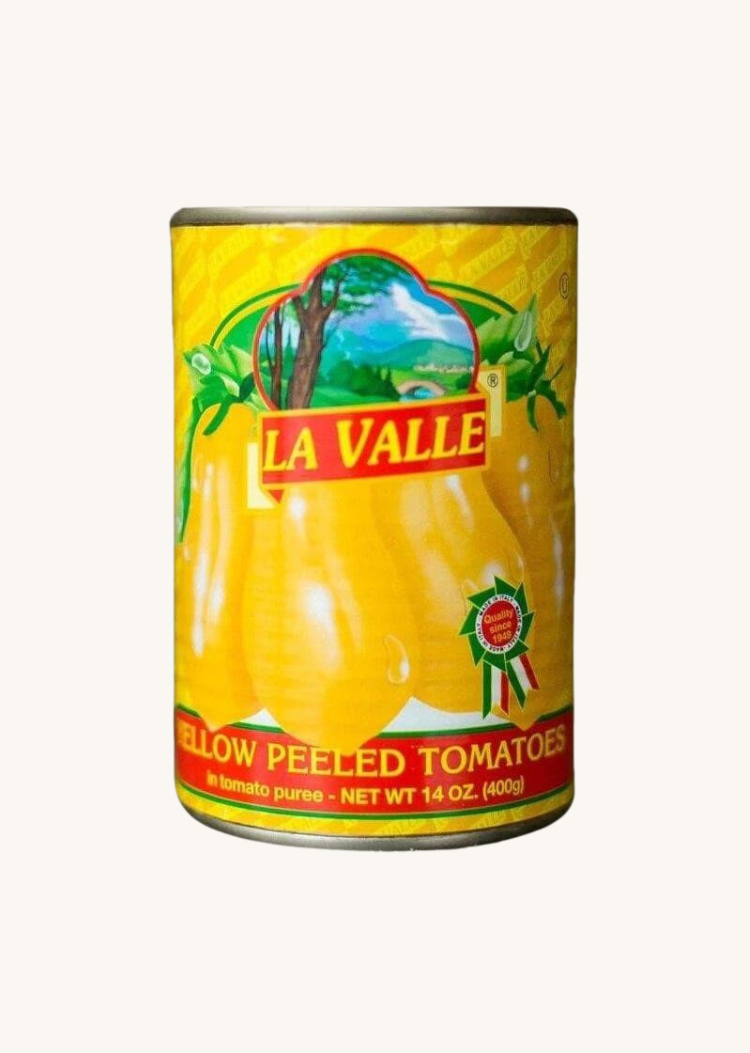 La Valle Yellow Peeled Tomatoes 14 oz