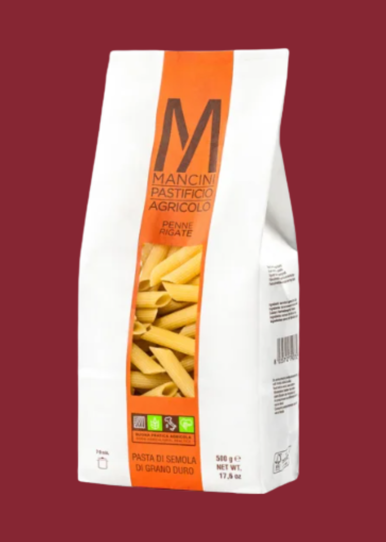 Mancini Pastificio Agricolo Pennette Rigate 500 g