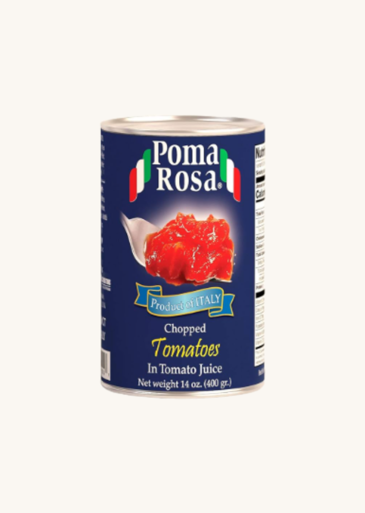Poma Rosa Chopped Tomatoes 14 oz