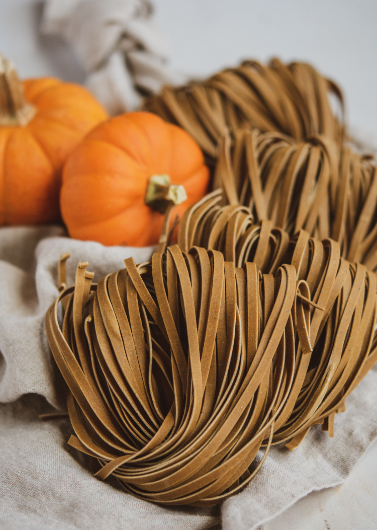 Pumpkin Fettuccine 8 oz (½ lb)
