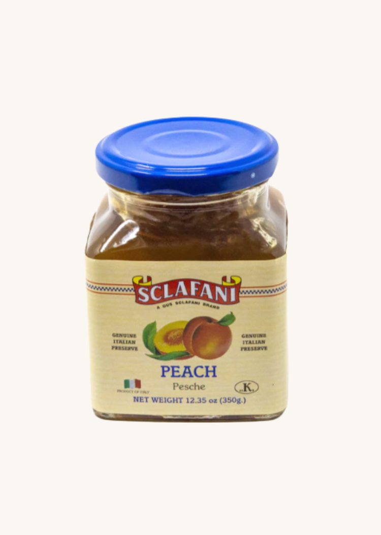 Sclafani Peach Preserve 12.35 oz