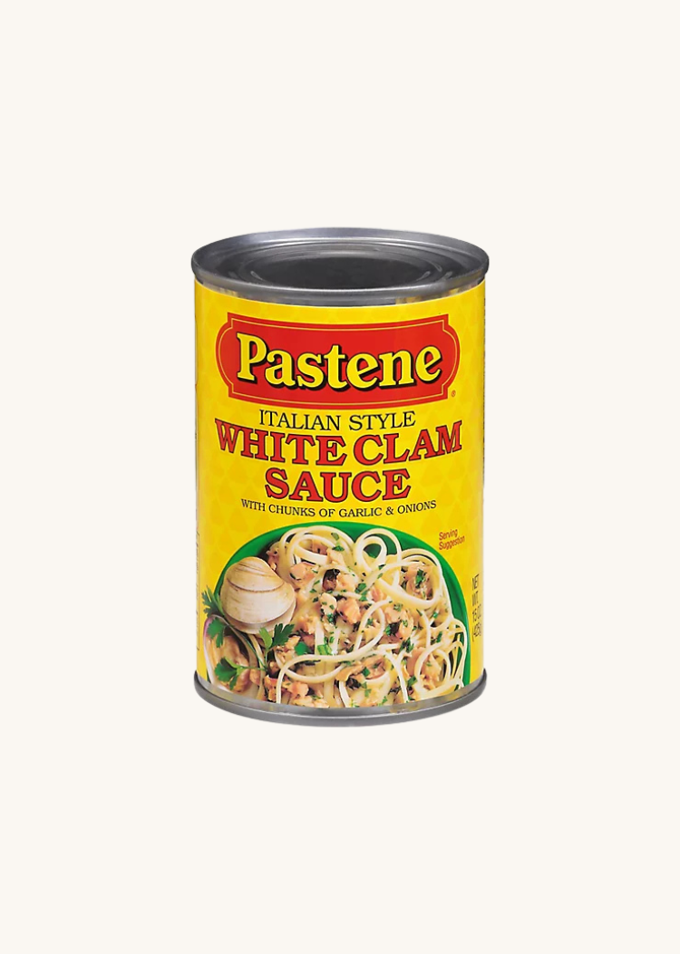 Pastene Italian Style White Clam Sauce 15 oz